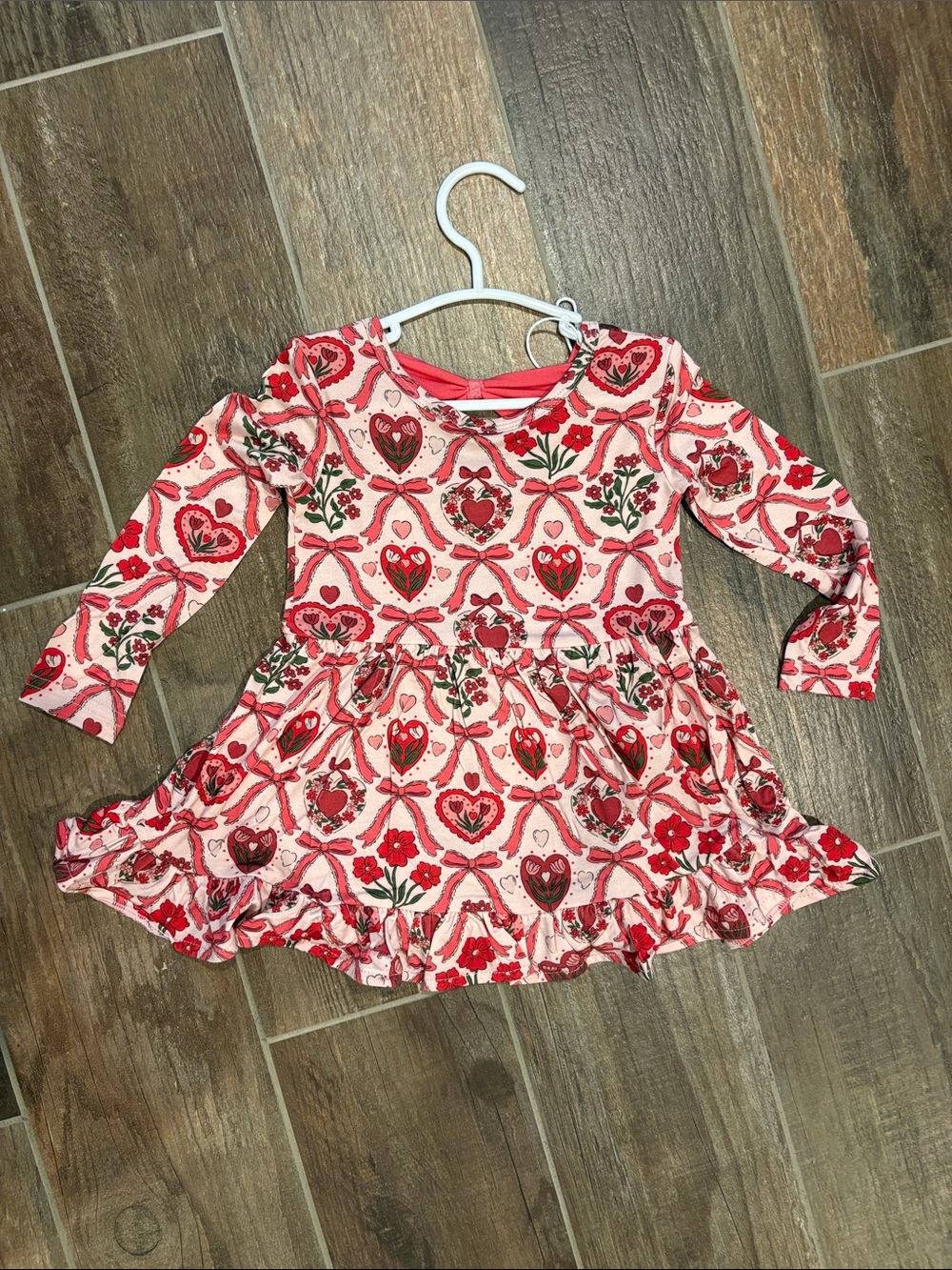 Little One Shop Bamboo Long Sleeve Bodysuit Twirl